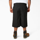 Loose Fit Multi-Use Pocket Work Shorts, 15&quot; - Black &#40;BK&#41;