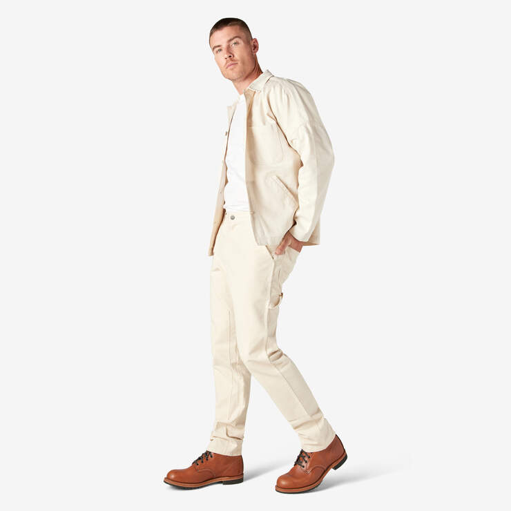 Dickies 1922 Drop Shoulder Shirt Jacket - Rinsed Natural (RNT) image number 5