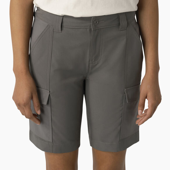 Women&#39;s Cooling Cargo Shorts, 10&quot; - Graphite Gray &#40;GA&#41;