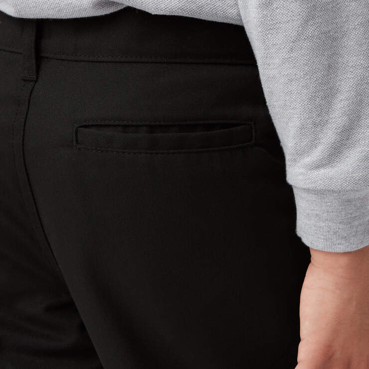 Boys' Classic Fit Pants, 4-20 - Black (BK) image number 5