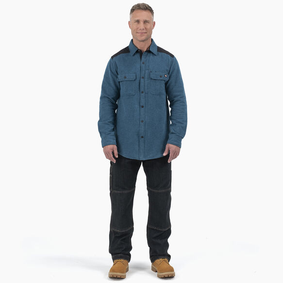 Heavyweight Brawny Flannel Shirt - Southern Fall w/ Black &#40;B1A&#41;