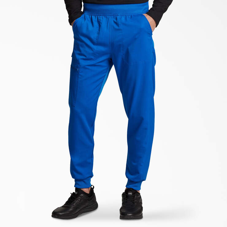 Men's Balance Mid Rise Jogger Scrub Pants - Royal Blue (RB) image number 1