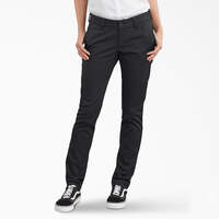 Women's Slim Fit Pants - Rinsed Black (RBK)
