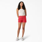 Women&#39;s High Waisted Carpenter Shorts, 3&quot; - Bittersweet &#40;BW2&#41;