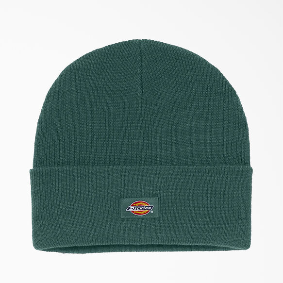 Cuffed Knit Beanie - Forest Green &#40;ZFT&#41;