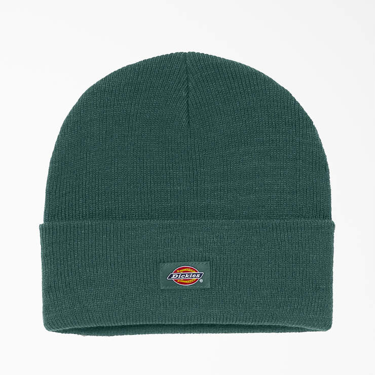 Cuffed Knit Beanie - Forest Green (ZFT) image number 1