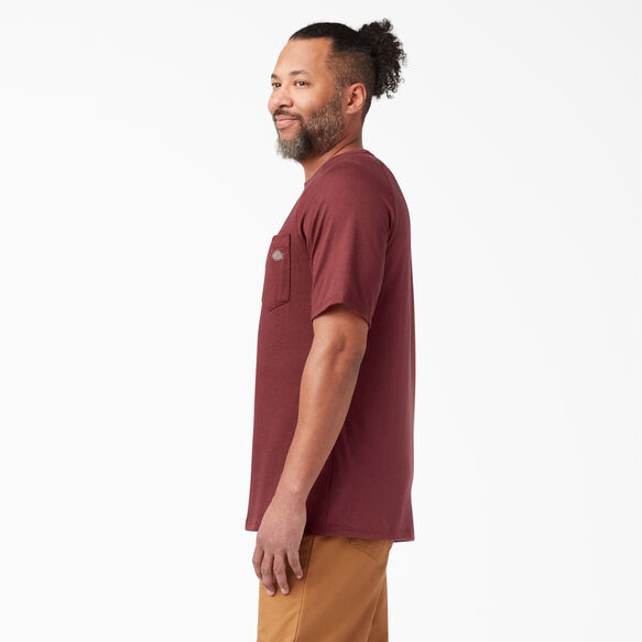 Cooling Short Sleeve Pocket T-Shirt - Cane Red &#40;CN&#41;