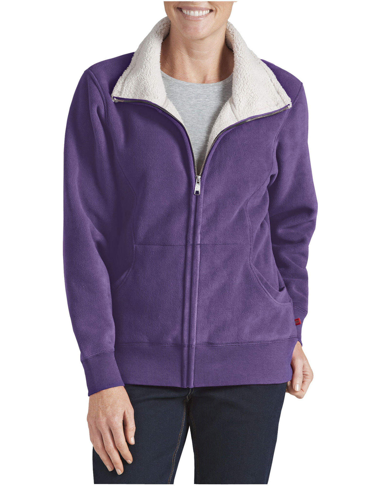 dickies women's sherpa fleece hoodie