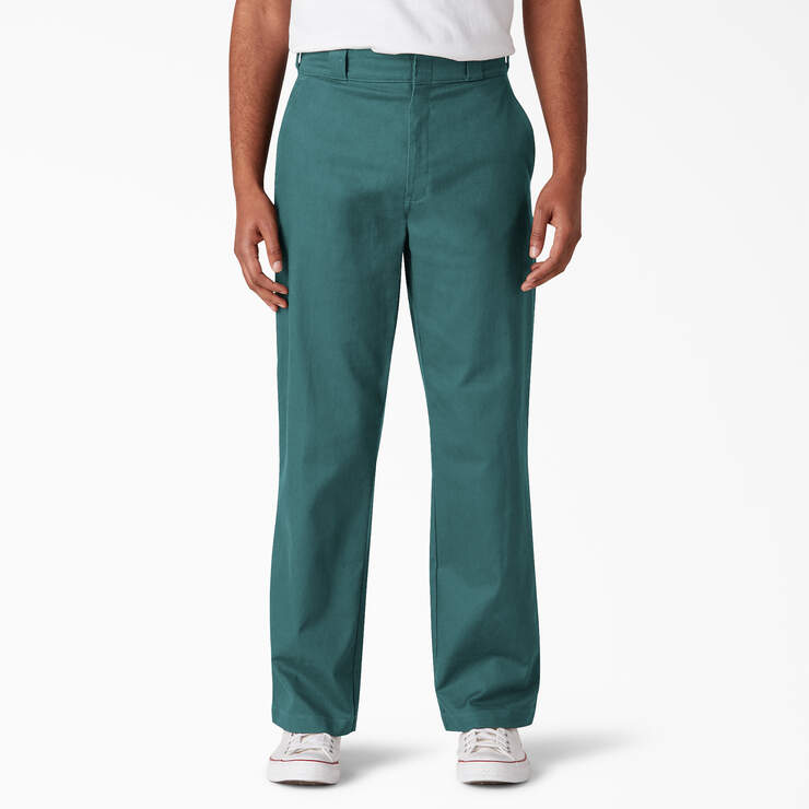 Regular Fit Twill & Ripstop Pants - Lincoln Green (LN) image number 1