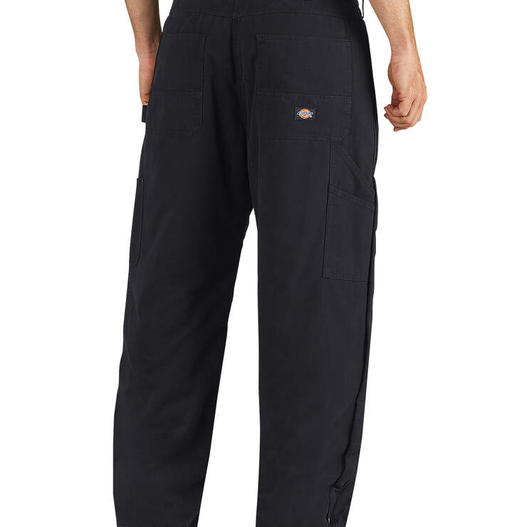 Sanded Duck Insulated Pants - Rinsed Black (RBK) image number 2
