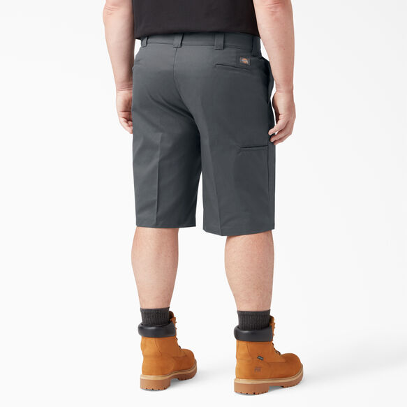 FLEX Cooling Active Waist Regular Fit Shorts, 13&quot; - Charcoal Gray &#40;CH&#41;