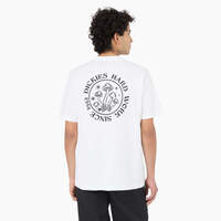 Bayside Gardens Short Sleeve T-Shirt - White (WH)