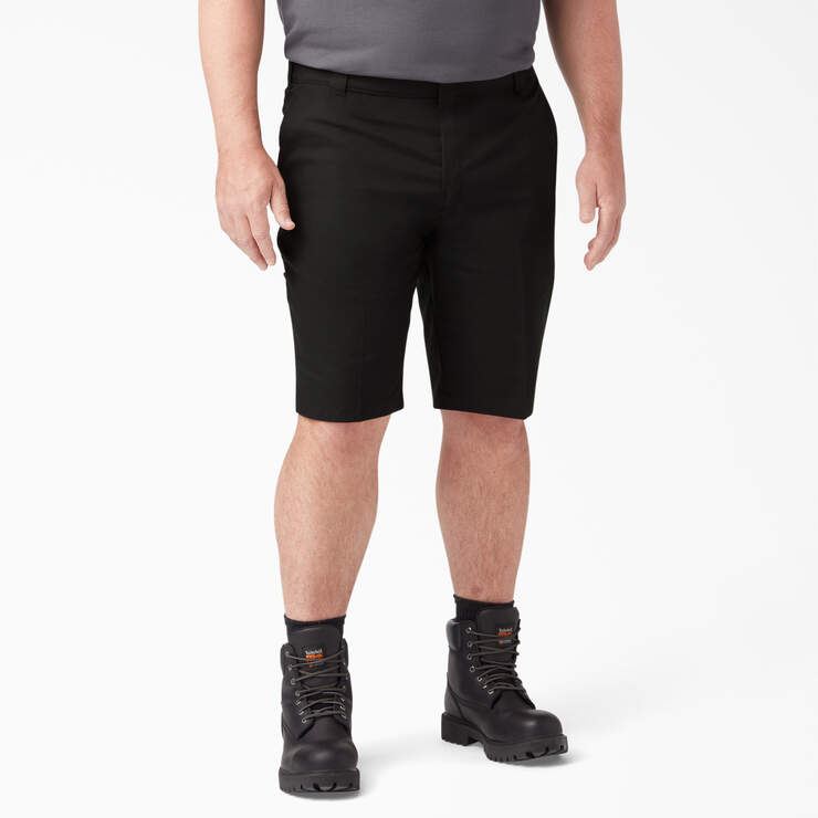 Cooling Active Waist Shorts, 11" - Black (BK) image number 4