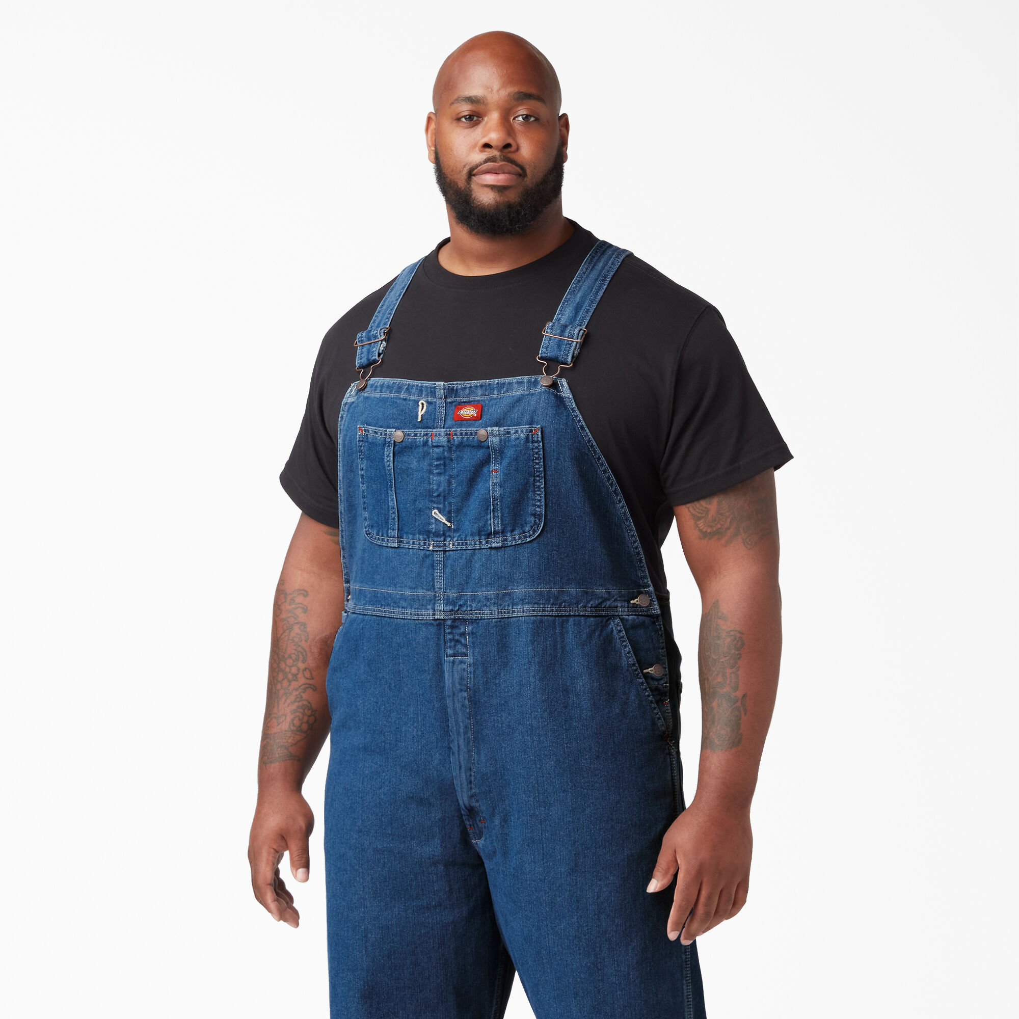 Mens stonewashed outlet overalls