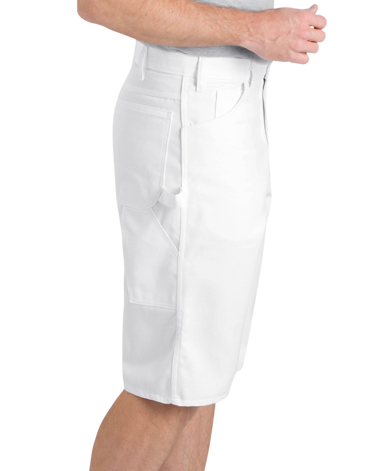 dickies white painters shorts