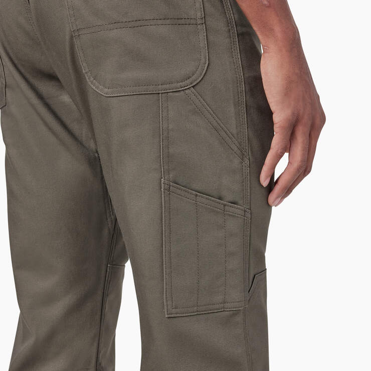 FLEX DuraTech Relaxed Fit Duck Pants - Moss Green (MS) image number 8