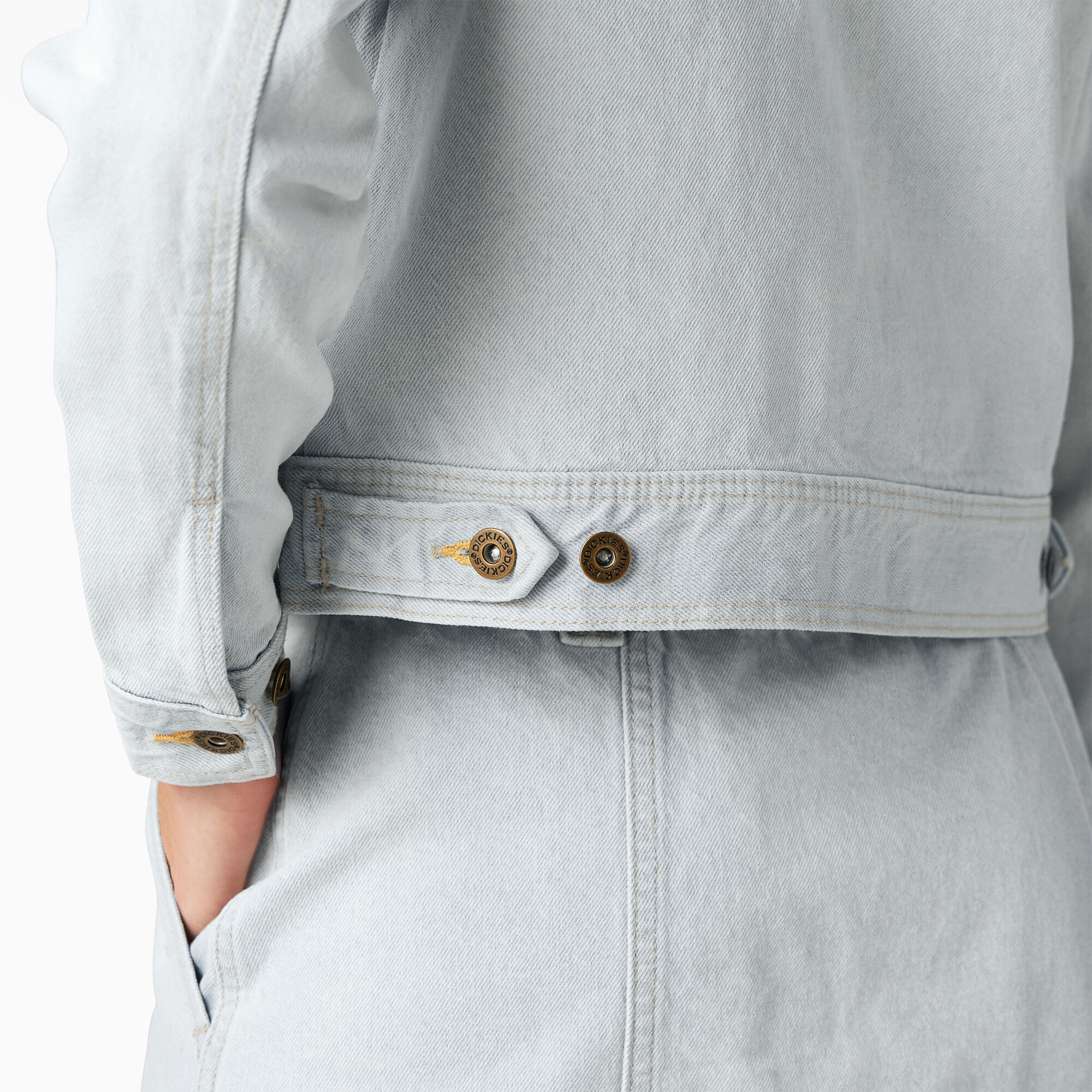 Dickies denim jacket womens discount