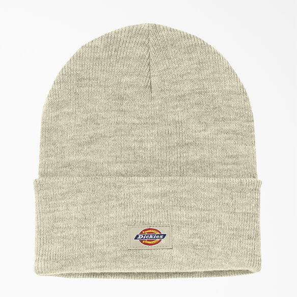 Cuffed Knit Beanie - Oatmeal Heather &#40;ZO1&#41;