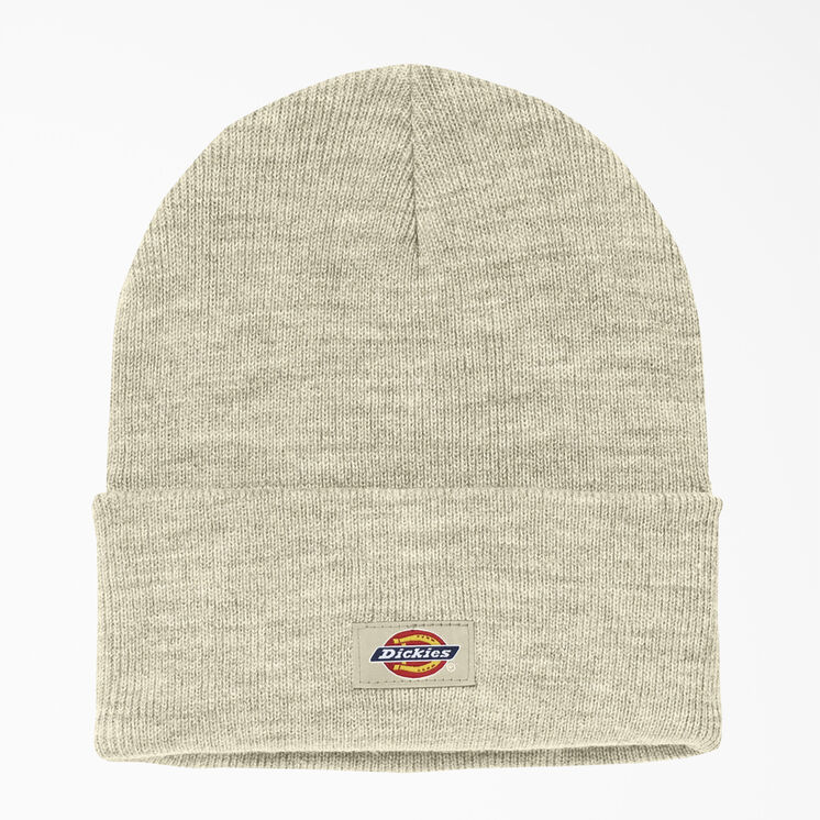 Cuffed Knit Beanie - Oatmeal Heather &#40;ZO1&#41;