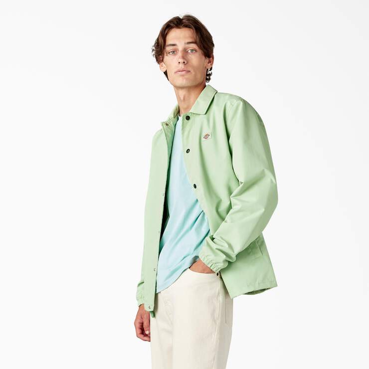 Oakport Coaches Jacket - Quiet Green (QG2) image number 3