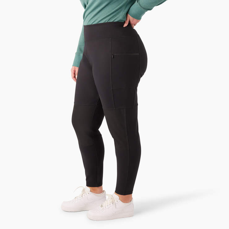 Women's Plus Utility Leggings - Black (KBK) image number 3