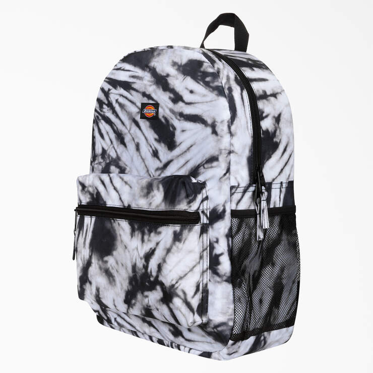 Student Tie Dye Backpack - Black White Tie-Dye (B1D) image number 3