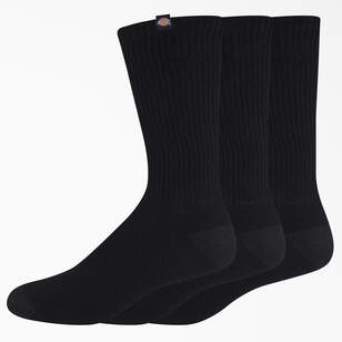Dickies Label Crew Socks, Size 6-12, 3-Pack