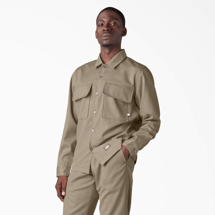 Dickies Premium Collection Boxy Shirt - Desert Sand (DS) image number 1