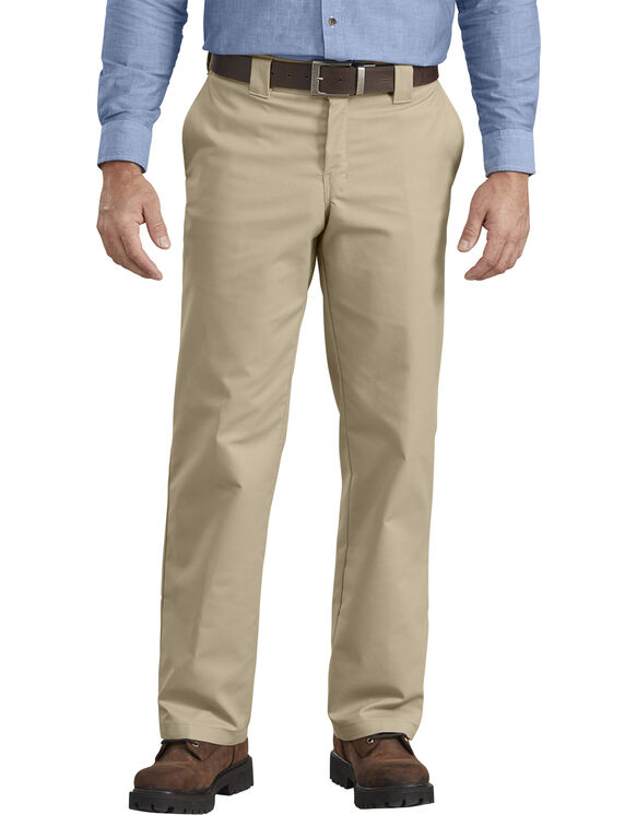 Flex Regular Fit Straight Leg Twill Work Pants | Men's Pants | Dickies