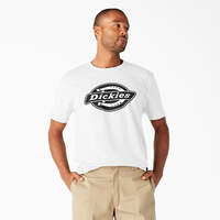 Short Sleeve Relaxed Fit Graphic T-Shirt - White (WH)