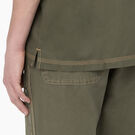 Relaxed Fit Short Sleeve Work Shirt - Military Green w/Nugget Stitch &#40;MGN&#41;