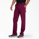 Men&#39;s Balance Zip Fly Scrub Pants - Wine &#40;WIN&#41;