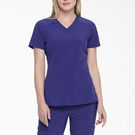 Women&#39;s EDS Essentials V-Neck Scrub Top - Purple Grape &#40;GP&#41;