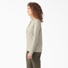 Women&#39;s Heavyweight Henley - Oatmeal &#40;OT9&#41;