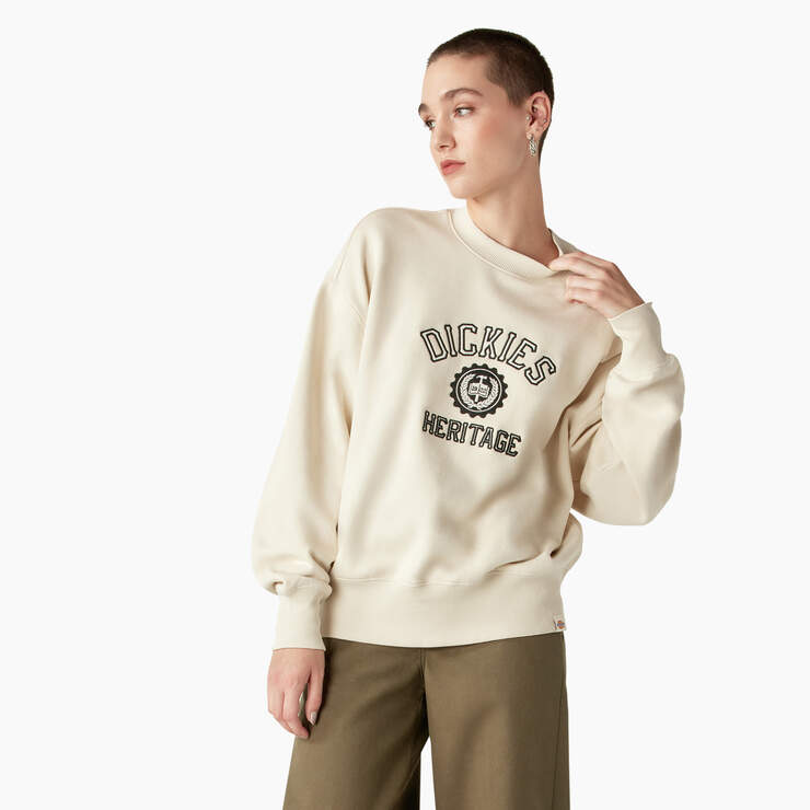 Women’s Oxford Sweatshirt - Stone Whitecap Gray (SN9) image number 1