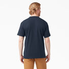 Heavyweight Short Sleeve Henley T-Shirt - Dark Navy &#40;DN&#41;
