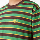 Vincent Alvarez Striped T-Shirt - Leaf Green Stripe &#40;GSL&#41;