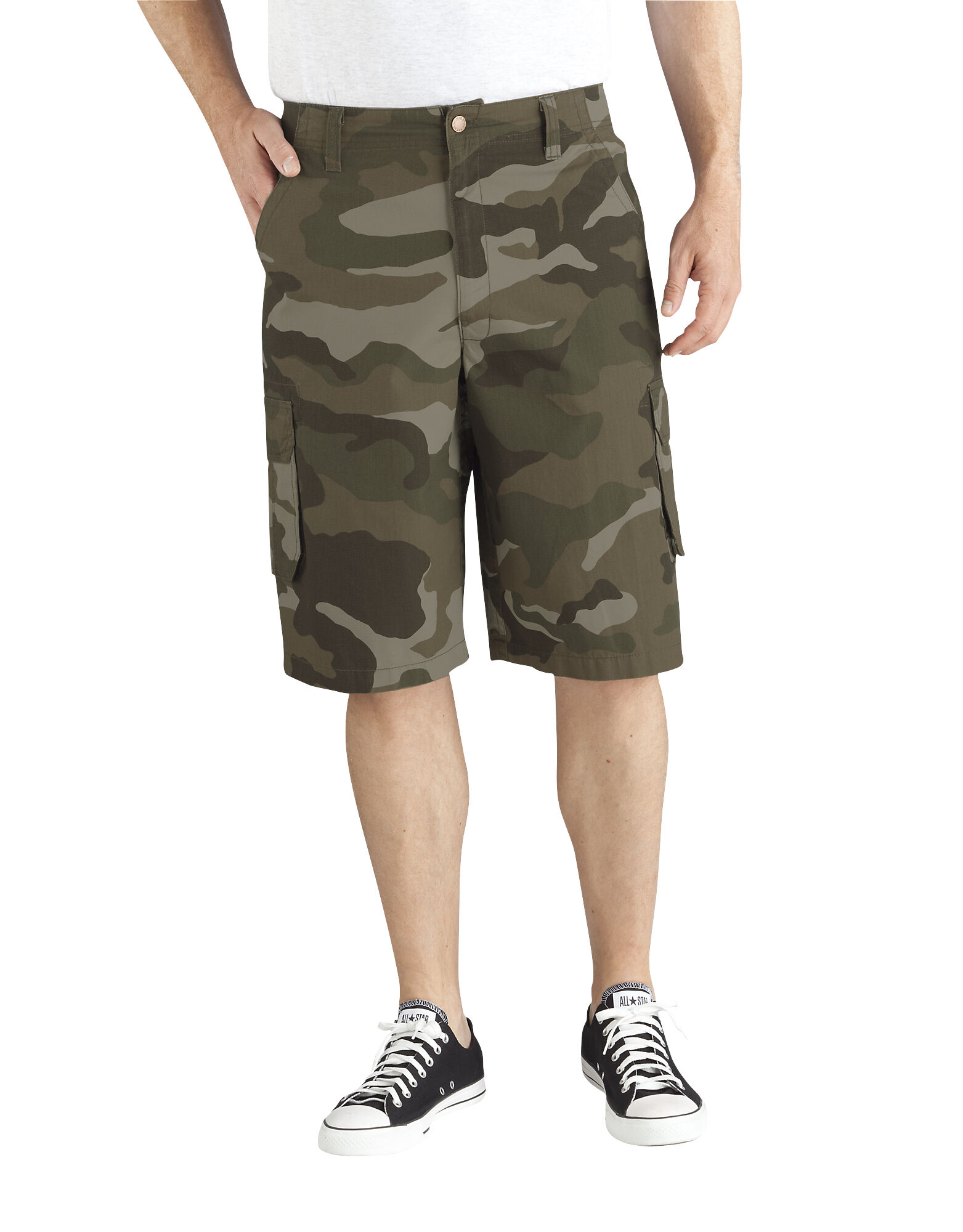 dickies camo cargo shorts