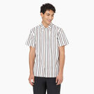 Dickies Skateboarding Cooling Relaxed Fit Shirt - White/Lotus/Black Stripe &#40;WUS&#41;