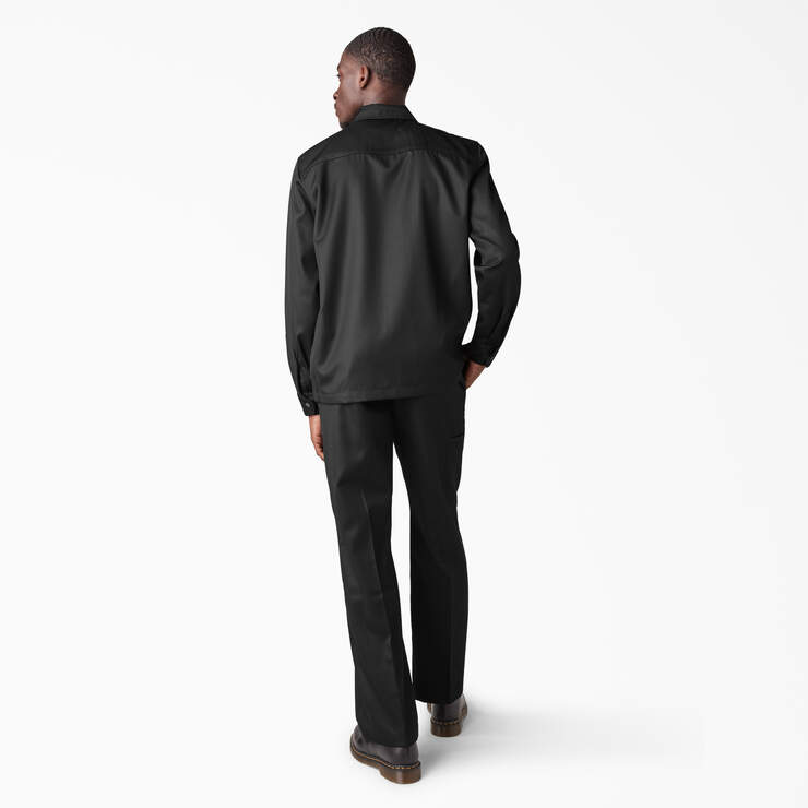 Dickies Premium Collection Boxy Shirt - Black (BKX) image number 6