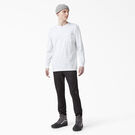 Heavyweight Long Sleeve Pocket T-Shirt - White &#40;WH&#41;