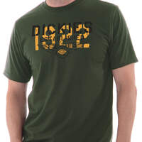 Dickies Number Blocks Graphic Short Sleeve T-Shirt - Military Green (ML)