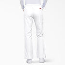 Women&#39;s EDS Signature Flare Leg Cargo Scrub Pants - White &#40;DWH&#41;