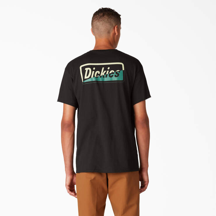 Dickies Skateboarding Split Graphic T-Shirt - Black (BK) image number 1