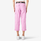 Women&#39;s Cropped Cargo Pants - Wild Rose &#40;WR2&#41;