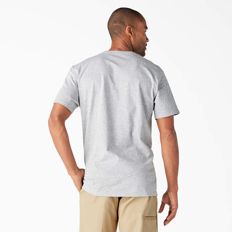 Short Sleeve Relaxed Fit Graphic T-Shirt - Heather Gray (HG) image number 2