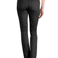 Juniors Schoolwear Skinny Fit Straight Leg 5-Pocket Pants - Black (BK)