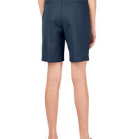 Girls' FlexWaist® Slim Fit Flat Front Shorts (Plus), 10.5 - 16.5 - Dark Navy (DN)