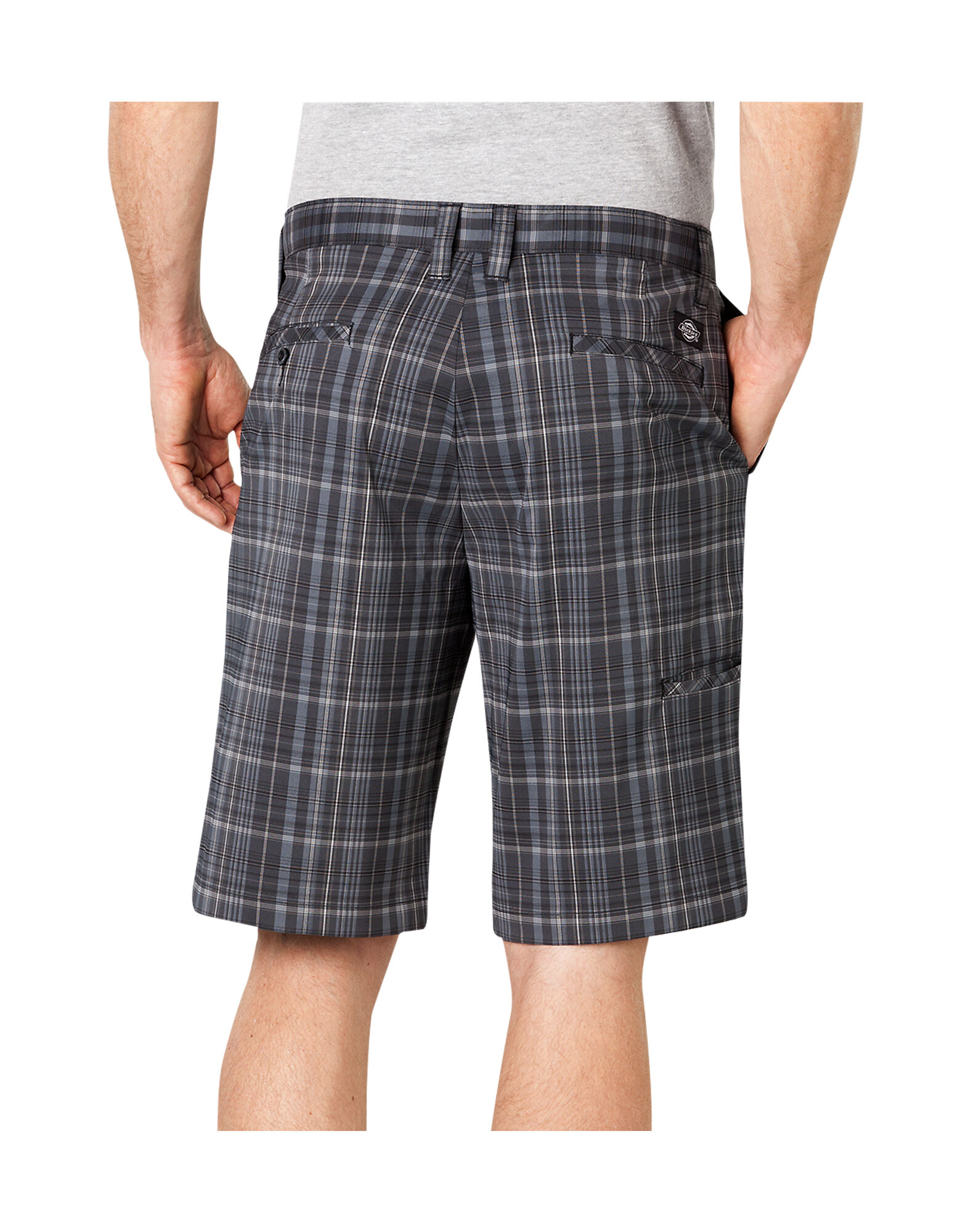 Flat Front Plaid Shorts Relaxed Fit Dickies Dickies US