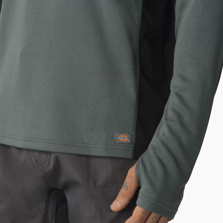 Temp-iQ® 365 Long Sleeve Pocket T-Shirt - Lincoln Green (LN) image number 6
